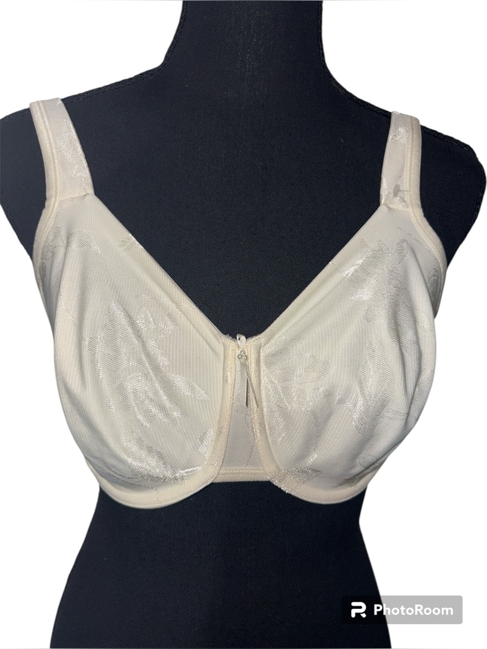 Wacoal Seamless Slimline 85130 beige unlined underwire bra SZ 34DDD
